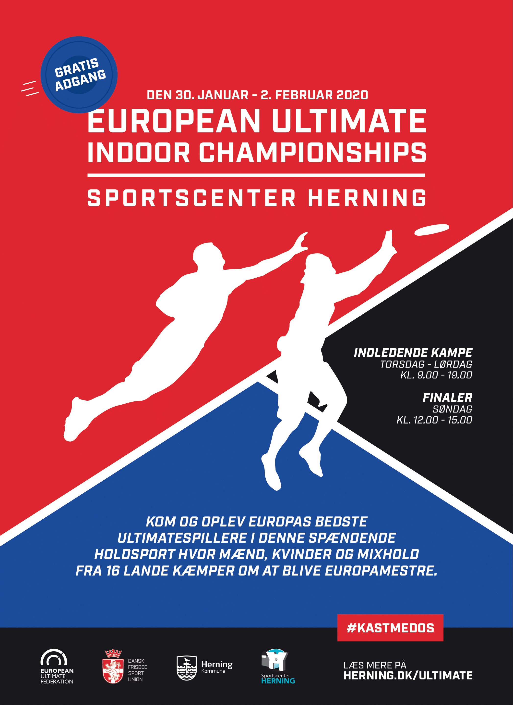 Europas bedste dyster i Ultimate i Herning